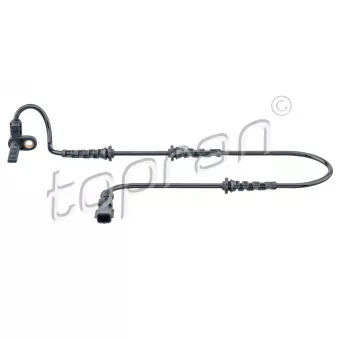 Capteur, vitesse de roue TOPRAN 701 424