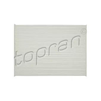 Filtre, air de l'habitacle TOPRAN 701 562