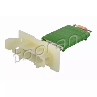 Résistance, pulseur d'air habitacle TOPRAN 701 671