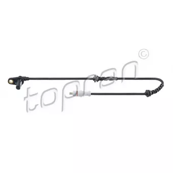 Capteur, vitesse de roue TOPRAN 701 694