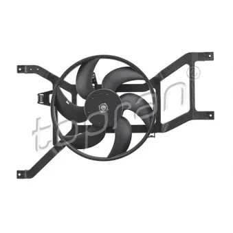 Ventilateur, refroidissement du moteur TOPRAN 701 779