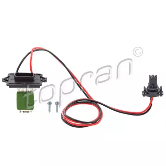 Résistance, pulseur d'air habitacle TOPRAN 701 809