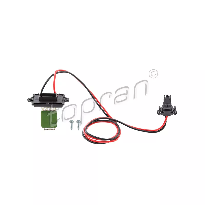 Résistance, pulseur d'air habitacle TOPRAN 701 809