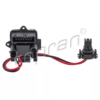 Résistance, pulseur d'air habitacle TOPRAN 701 816