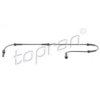 Capteur, vitesse de roue TOPRAN 701 872
