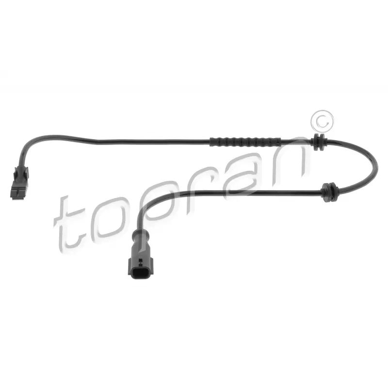 Capteur, vitesse de roue TOPRAN 701 898