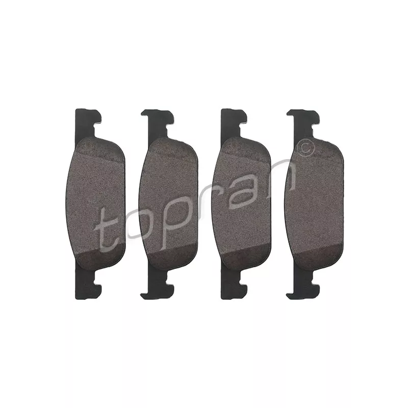 Jeu de 4 plaquettes de frein avant TOPRAN 701 919