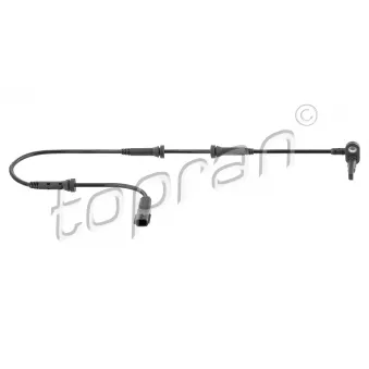 Capteur, vitesse de roue TOPRAN 701 945