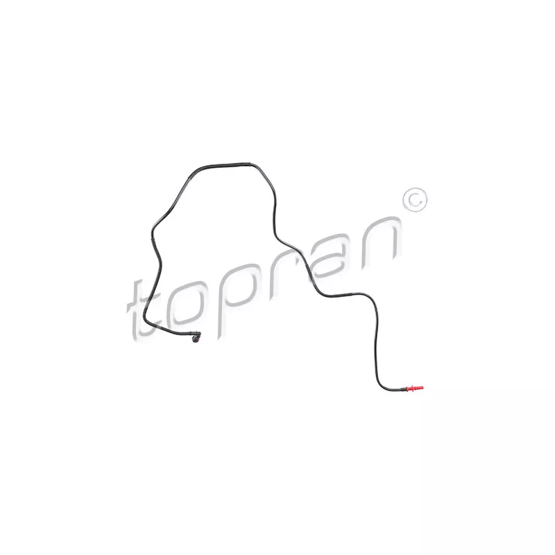 Tuyau, carburant de fuite TOPRAN 702 138