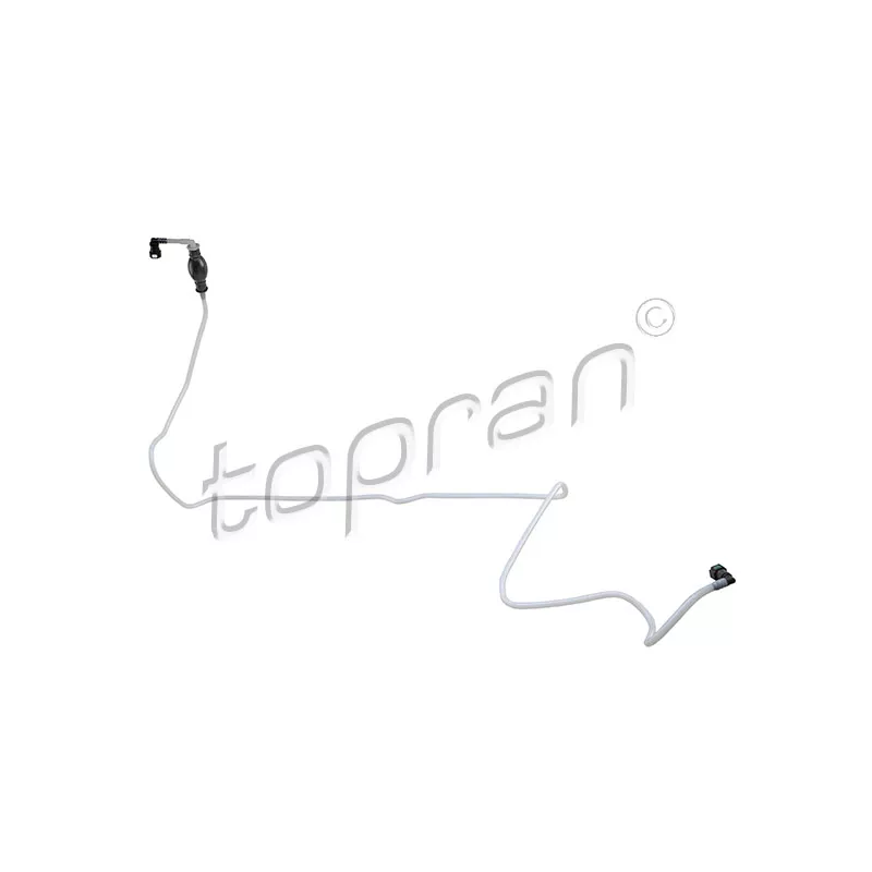Tuyauterie de carburant TOPRAN 702 139