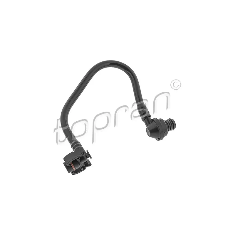 Tuyau de dépression, servofrein TOPRAN 702 161