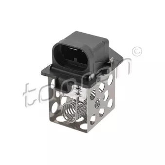 Résistance de série, moteur électrique-ventilateur du radiat TOPRAN