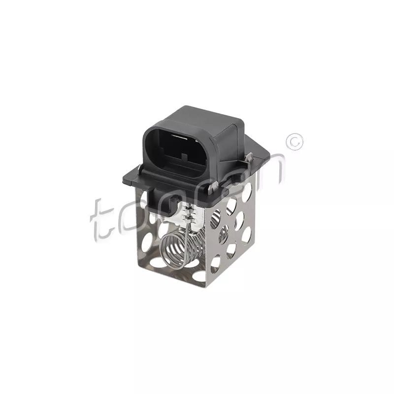 Résistance de série, moteur électrique-ventilateur du radiat TOPRAN 702 492