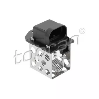 Résistance de série, moteur électrique-ventilateur du radiat TOPRAN 702 573