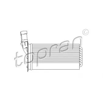 Système de chauffage TOPRAN 721 417