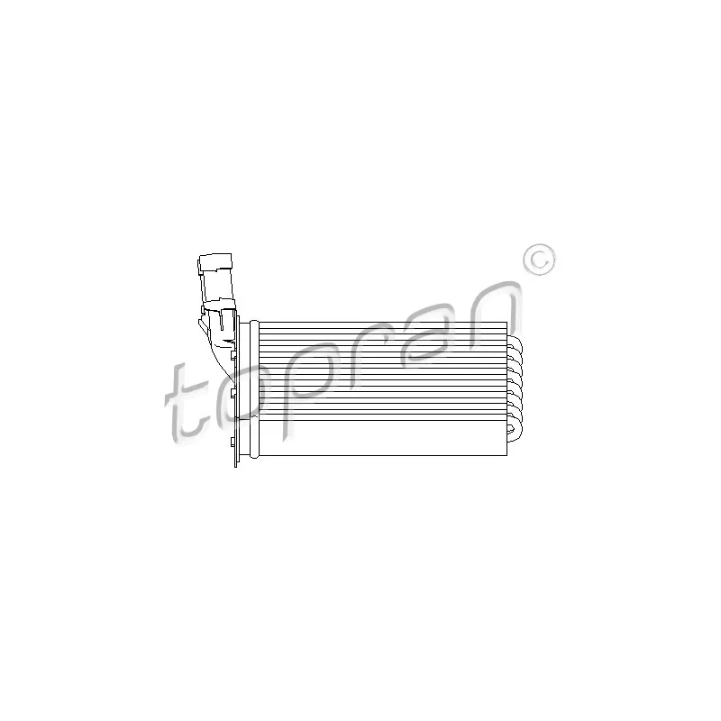 Système de chauffage TOPRAN 721 417