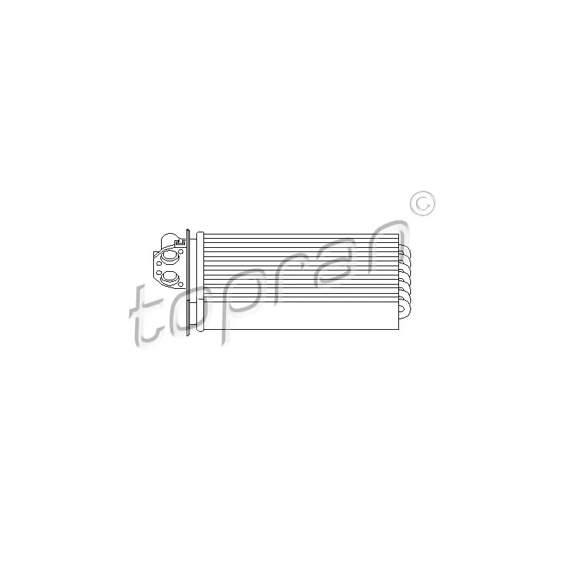 Système de chauffage TOPRAN 721 424