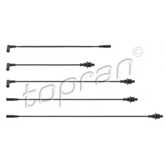 Kit de câbles d'allumage TOPRAN 721 500