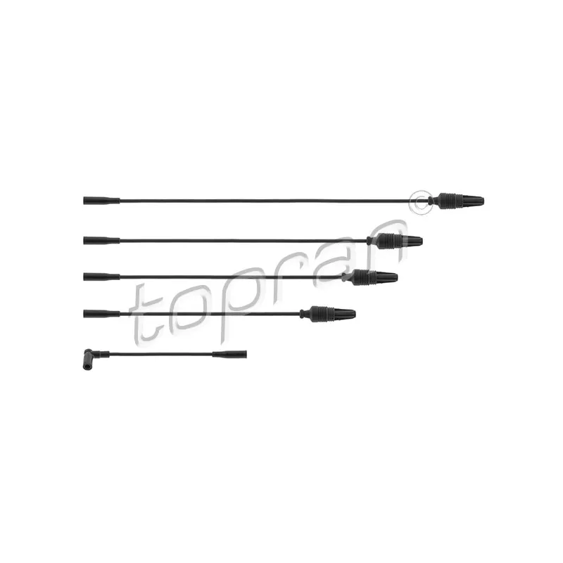 Kit de câbles d'allumage TOPRAN 721 501