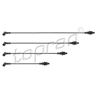 Kit de câbles d'allumage TOPRAN 721 503