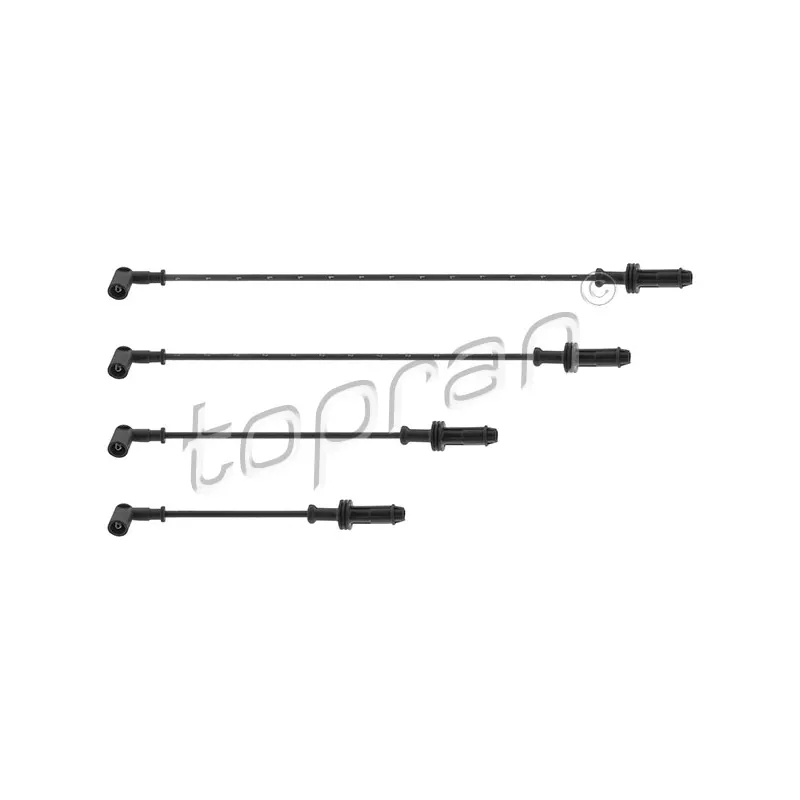 Kit de câbles d'allumage TOPRAN 721 506