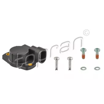 Capteur, position du papillon TOPRAN 721 626