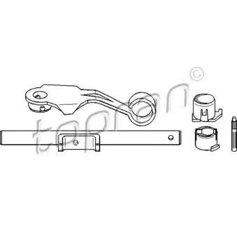 Fourchette de débrayage, embrayage TOPRAN 722 141