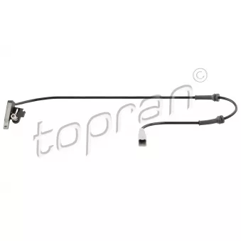 Capteur, vitesse de roue TOPRAN 722 296