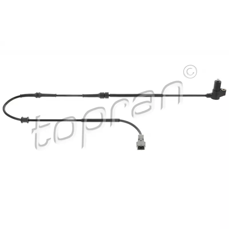 Capteur, vitesse de roue TOPRAN 722 383
