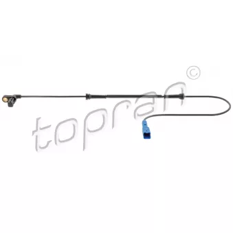 Capteur, vitesse de roue TOPRAN 722 800