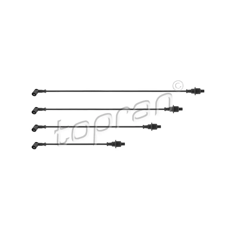 Kit de câbles d'allumage TOPRAN 722 801