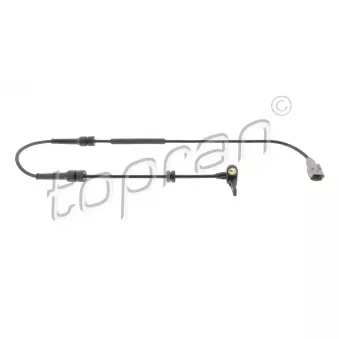 Capteur, vitesse de roue avant droit TOPRAN 722 807