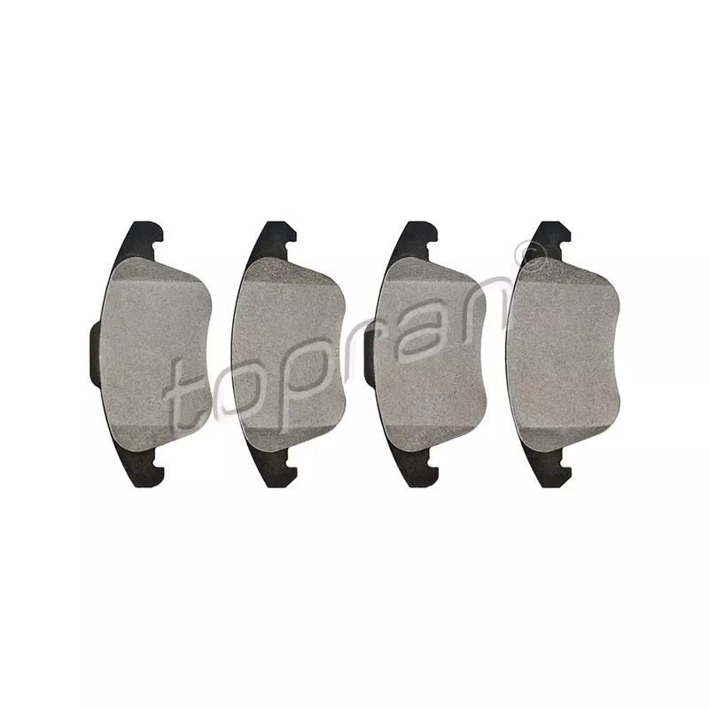 Jeu de 4 plaquettes de frein avant TOPRAN 722 833