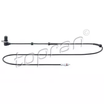 Capteur, vitesse de roue TOPRAN 723 472