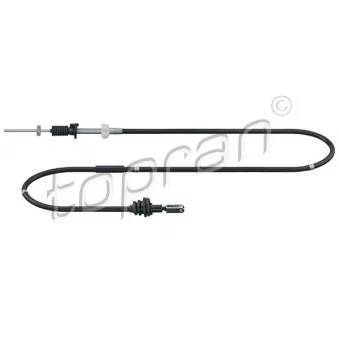 Tirette à câble, commande d'embrayage TOPRAN 723 555