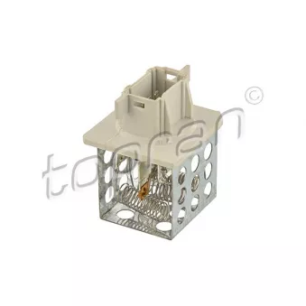 Résistance, pulseur d'air habitacle TOPRAN 723 698