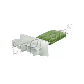 Résistance, pulseur d'air habitacle TOPRAN 723 701