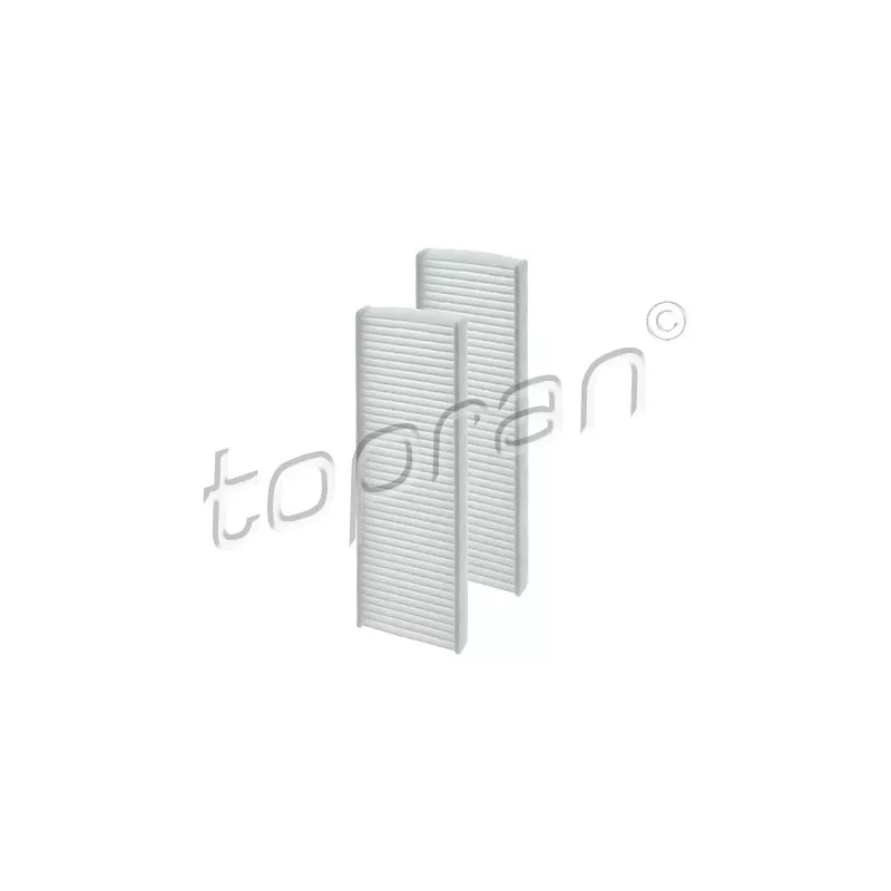 Kit de filtres, air d'habitacle TOPRAN 723 728