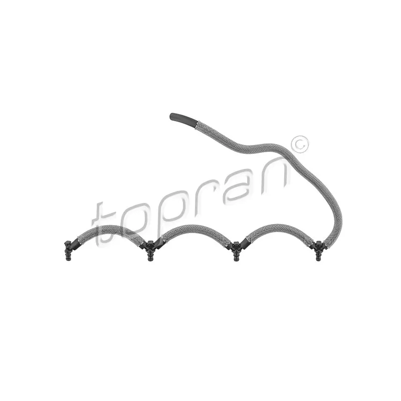 Tuyau, carburant de fuite TOPRAN 724 072