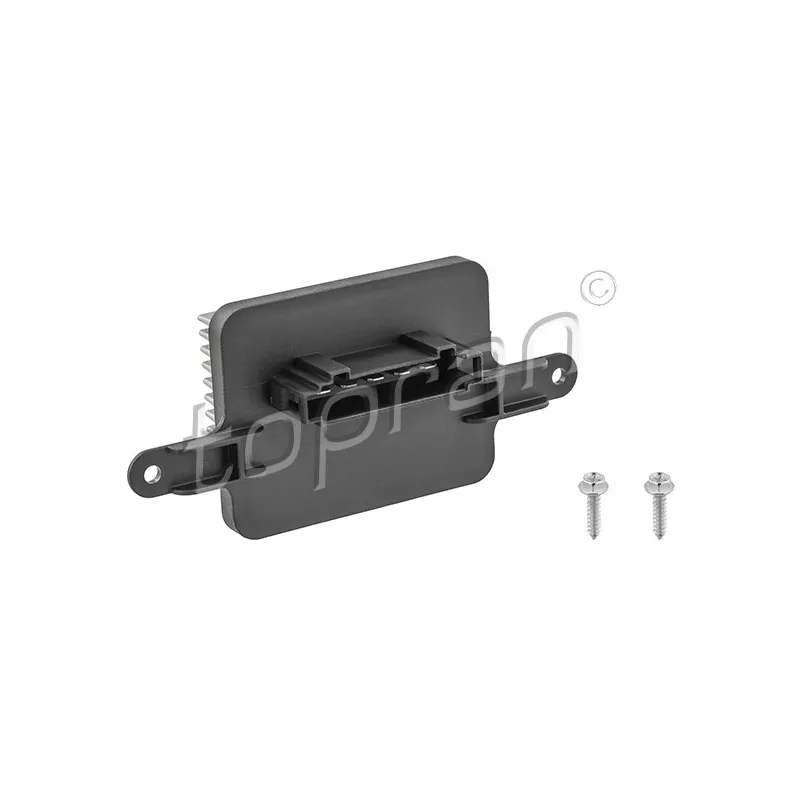 Résistance, pulseur d'air habitacle TOPRAN 724 117