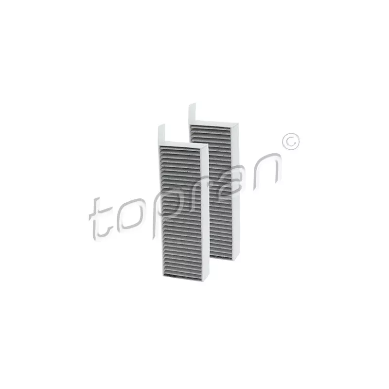 Kit de filtres, air d'habitacle TOPRAN 724 180