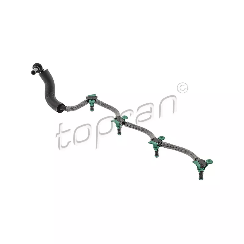 Tuyau, carburant de fuite TOPRAN 724 261
