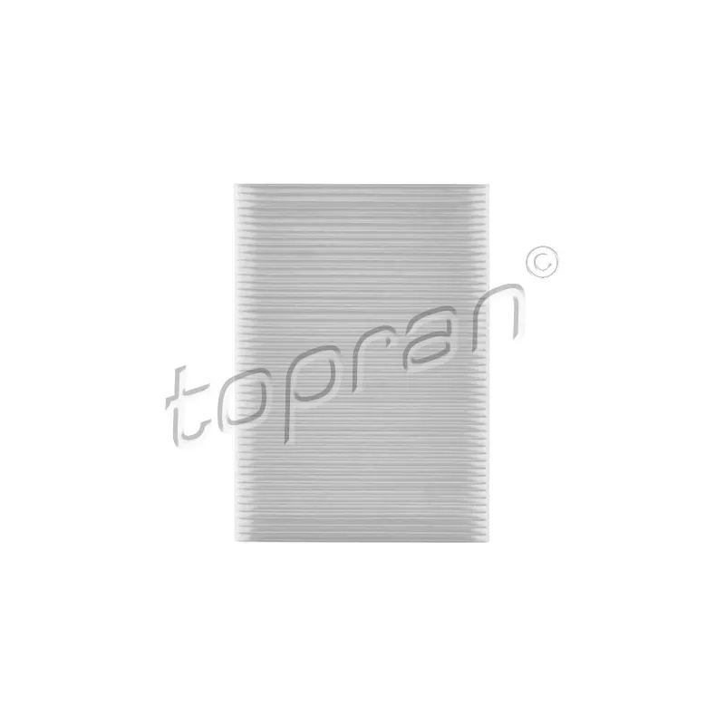 Filtre, air de l'habitacle TOPRAN 820 612