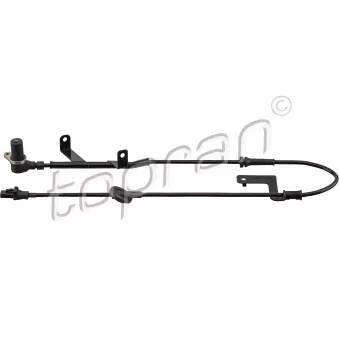 Capteur, vitesse de roue avant droit TOPRAN 820 696
