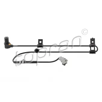 Capteur, vitesse de roue avant droit TOPRAN 820 707