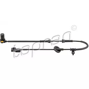 Capteur, vitesse de roue avant droit TOPRAN 820 711