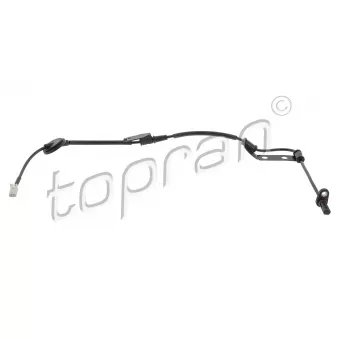 Capteur, vitesse de roue arrière droit TOPRAN 821 884