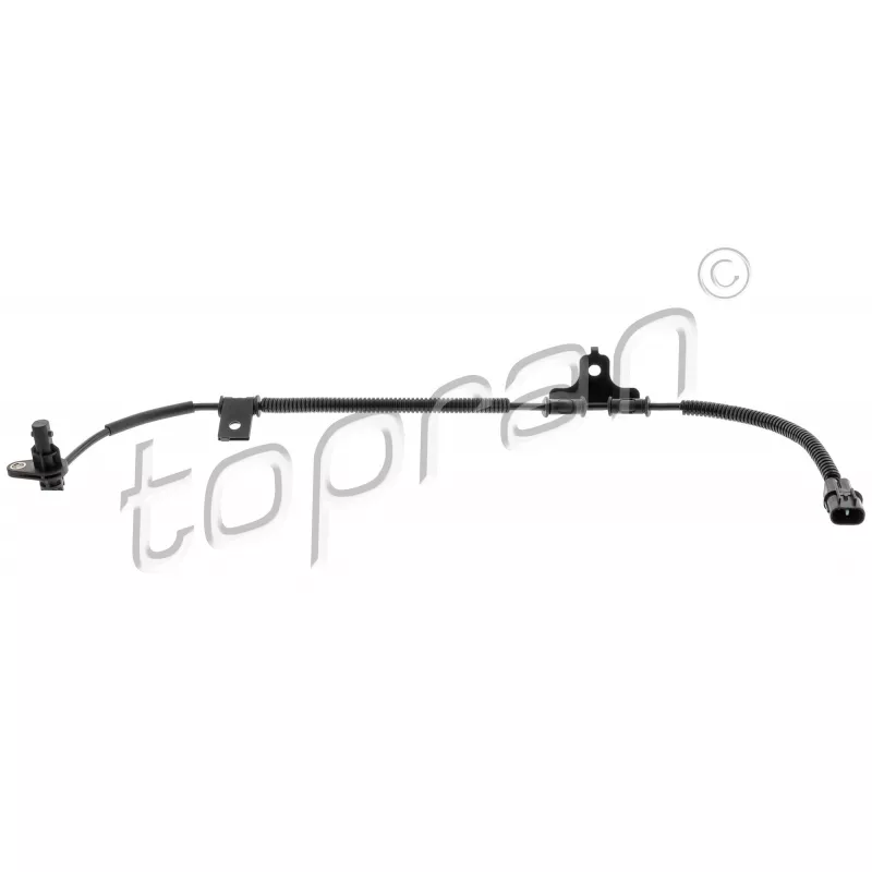 Capteur, vitesse de roue avant gauche TOPRAN 822 043