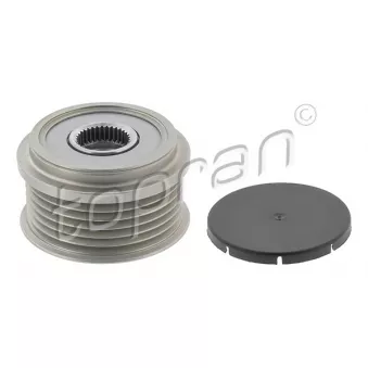 Poulie roue libre, alternateur TOPRAN 822 081