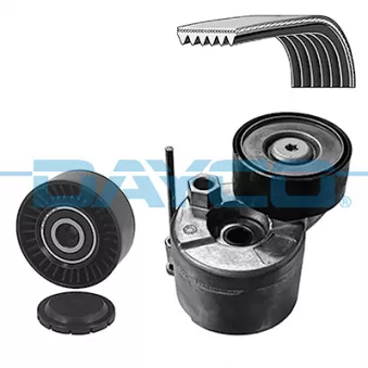 Jeu de courroies trapézoïdales à nervures DAYCO